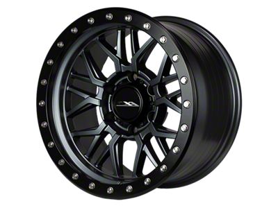 CXA Off Road Wheels TR1 MESH Anthracite with Black Ring 6-Lug Wheel; 17x9; -18mm Offset (23-25 Colorado)