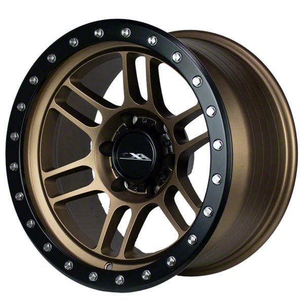 CXA Off Road Wheels Colorado TR5 VORTEX Texture Bronze with Black Ring ...