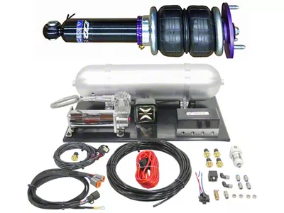 D2 Racing Air Struts with VERA AccuAir e+ Connect Pressure (15-20 Tahoe)