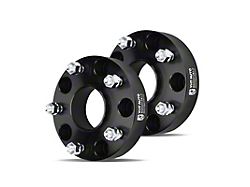 1.50-Inch 5-Lug Wheel Spacers; Black; Set of Two (05-11 Dakota)