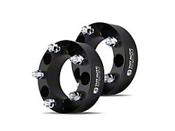 2-Inch 5-Lug Wheel Spacers; Black; Set of Two (05-11 Dakota)
