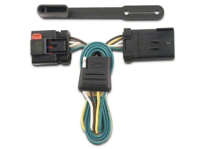 4-Way Flat Connector; Retains OEM 7-Way Connector (00-09 Dakota)