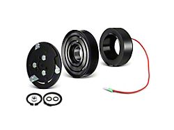 A/C Compressor Clutch Kit with Pulley; 6-Groove (96-02 2.5L Dakota w/ SD709 Compressor)