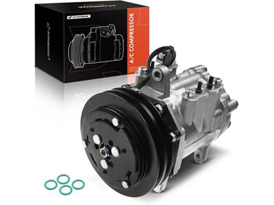 A/C Compressor with Clutch and Pulley (87-91 3.9L, 5.2L Dakota)