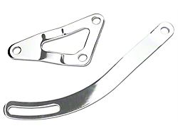 Alternator Bracket Set; Chrome (89-91 5.2L Dakota)