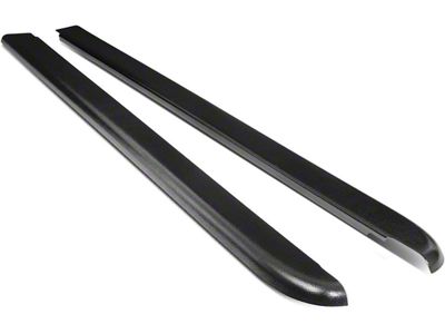 Bed Rail Caps; Textured Black (05-11 Dakota w/ 5.4-Foot Box)