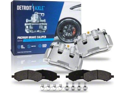 Brake Calipers with Ceramic Brake Pads; Front (09-11 Dakota)