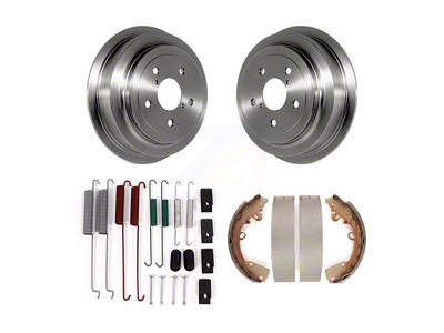 Brake Drum and Shoe Kit; Rear (05-11 Dakota)