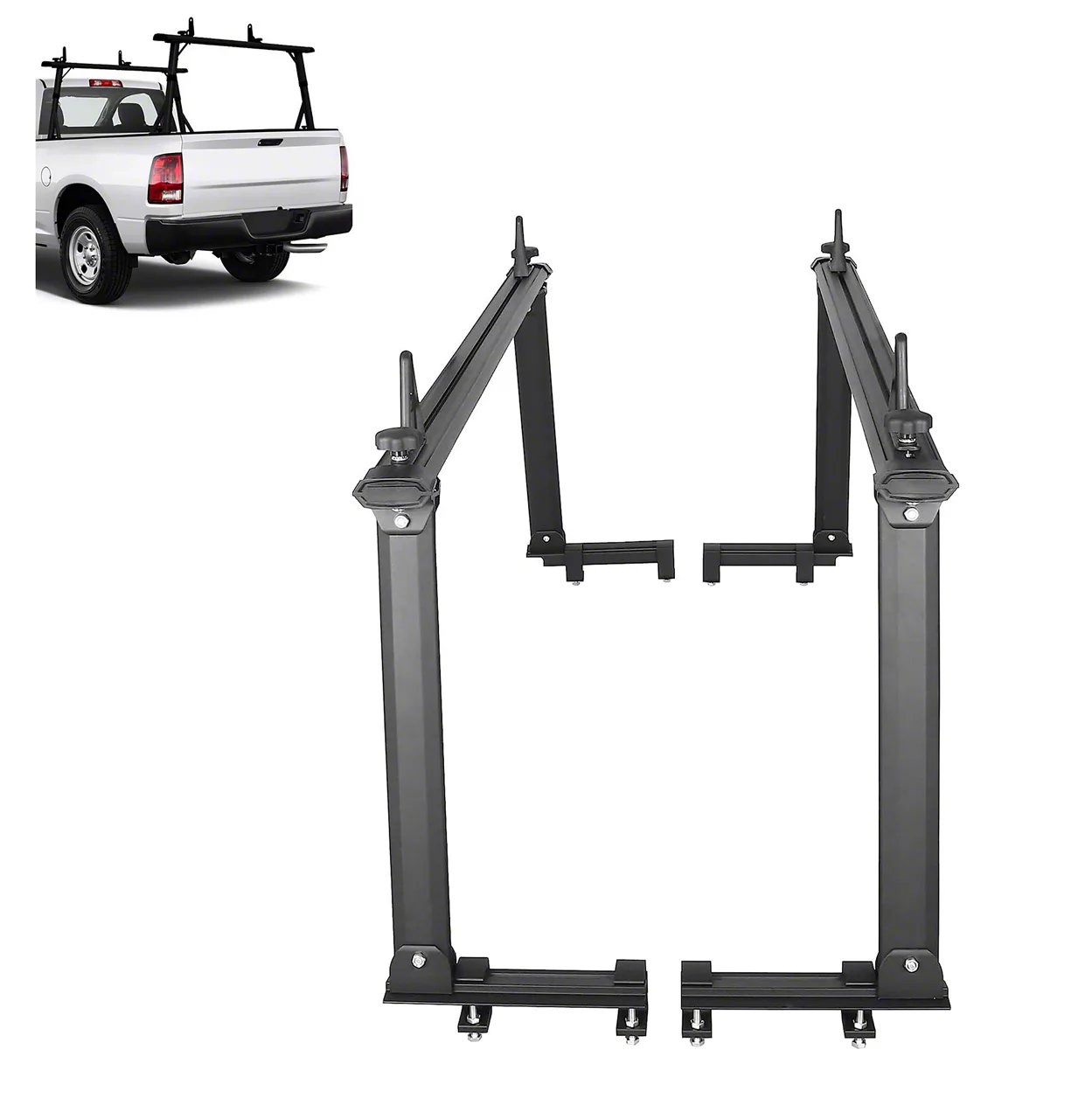 abode（アボード）LADDER RACK DOUBLE Dodge RAM ProMaster Side Access Rotation Ladder Rack - Curb