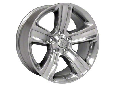 DG65 Polished 5-Lug Wheel; 20x9; 19mm Offset (05-11 Dakota)