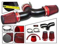 Dual Short Ram Cold Air Intake with Black Filter (04-09 3.7L, 4.7L Dakota)