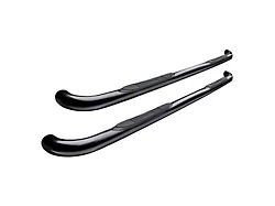 E-Series 3-Inch Nerf Side Step Bars; Black (05-11 Dakota Club/Extended Cab)