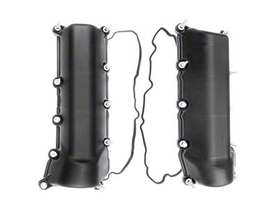 Engine Valve Covers with Gasket; Driver and Passenger Side (04-11 3.7L Dakota)