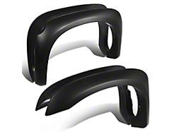 Factory Style Fender Flares; Matte Black (05-11 Dakota Quad Cab, Crew Cab)