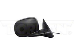 Folding Powered Non-Heated Side Mirror; Passenger Side; Black (97-01 Dakota)
