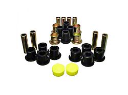 Front Control Arm Bushings; Black (97-04 4WD Dakota)