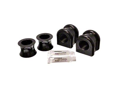 Front Sway Bar Bushings; 35mm; Black (00-04 4WD Dakota)