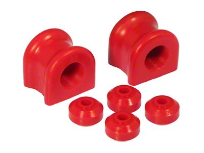 Front Sway Bar and End Link Bushing Kit; 28mm; Red (97-01 2WD Dakota)