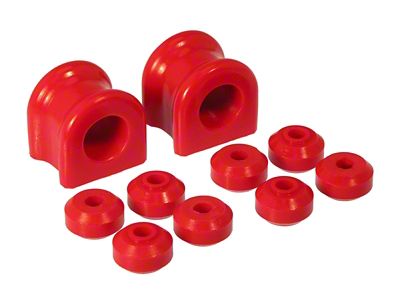 Front Sway Bar and End Link Bushing Kit; 30mm; Red (97-01 Dakota)