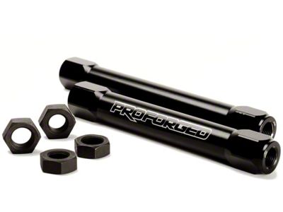 ProForged Front Tie Rod End Adjusting Sleeve; 9/16-Inch Thread Billet Aluminum (87-90 4WD Dakota)