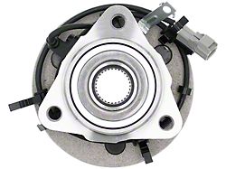 Front Wheel Hub and Bearing Assembly; Driver Side (97-04 4WD Dakota)