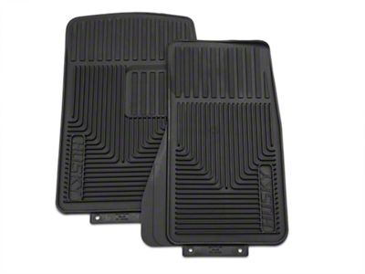 Husky Liners Heavy Duty Front Floor Mats; Black (97-04 Dakota)