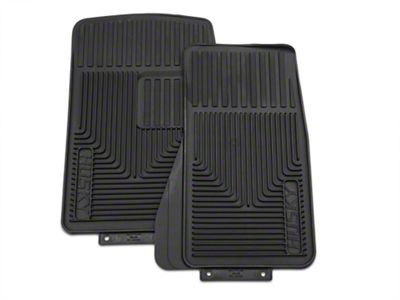 Heavy Duty Front Floor Mats; Black (97-04 Dakota)