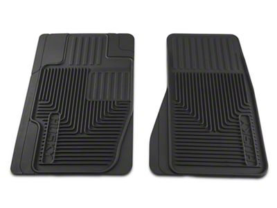 Husky Liners Heavy Duty Front Floor Mats; Black (05-09 Dakota)