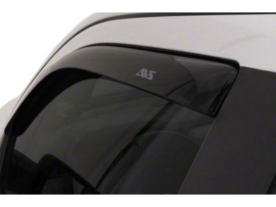 In-Channel Ventvisor Window Deflectors; Front; Dark Smoke (97-04 Dakota)