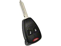 Keyless Entry Remote; 3-Button (05-06 Dakota w/ Sentry Key Theft Deterrent System)
