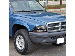 G-PLUS Matte Black Fender Flares Set Of 4 For Dodge Dakota 2005-2011