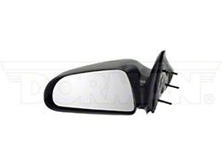 Manual Non-Heated Side Mirror; Driver Side; Black (05-08 Dakota)