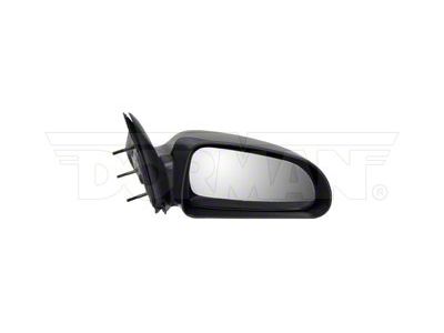 Manual Non-Heated Side Mirror; Passenger Side; Black (05-08 Dakota)
