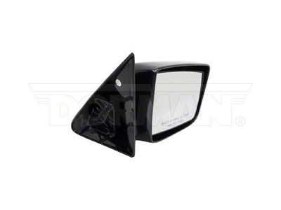 Manual Non-Heated Side Mirror; Passenger Side; Black (87-11 Dakota)
