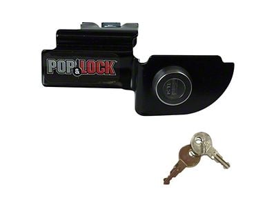 Manual Tailgate Lock; Black (97-11 Dakota)