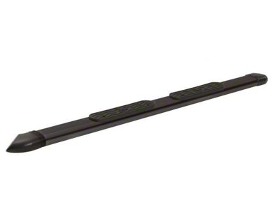 Multi-Fit StepRails without Mounting Brackets; Black (00-11 Dakota)