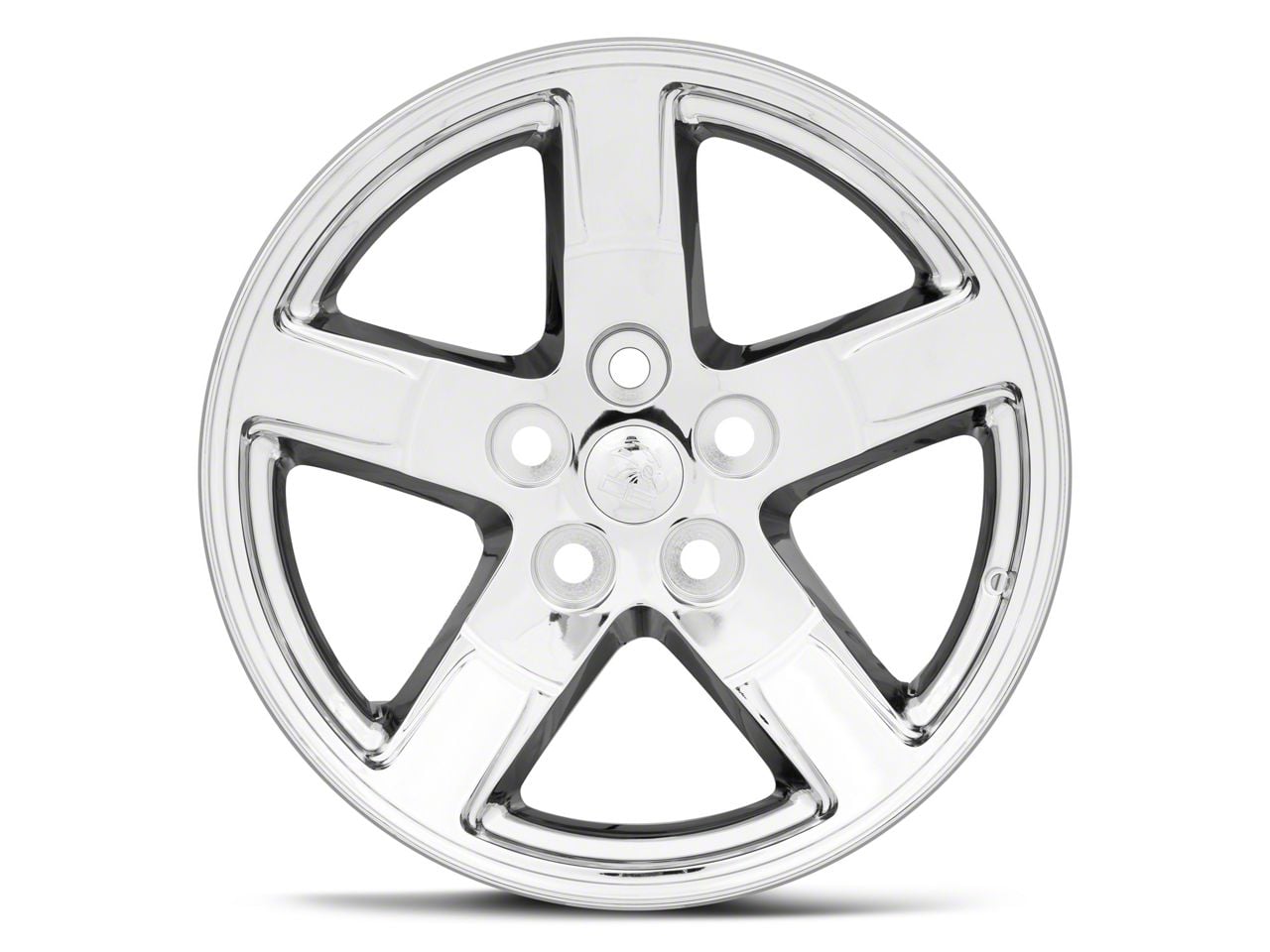 Dakota OE 5-Spoke Style Chrome 5-Lug Wheel; 20x9; 19mm Offset (05