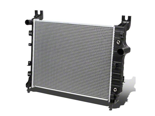 Dakar Rear Radiator Dakota OE Style Aluminum Radiator (00-04 Dakota w/ Automatic ...