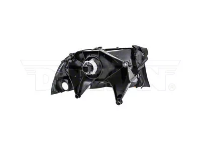 OE Style Headlight; Chrome Housing; Clear Lens; Driver Side (97-04 Dakota)