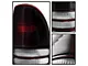 OEM Style Tail Lights; Chrome Housing; Red Smoked Lens (97-04 Dakota)