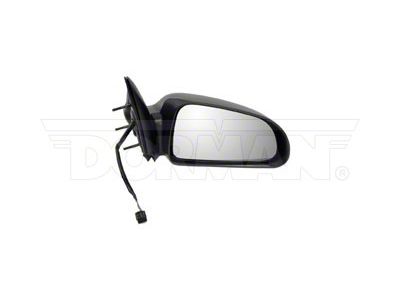 Powered Non-Heated Side Mirror; Passenger Side; Black (05-08 Dakota)
