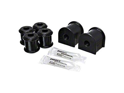 Rear Sway Bar Bushings; 15mm; Black (00-04 4WD Dakota)