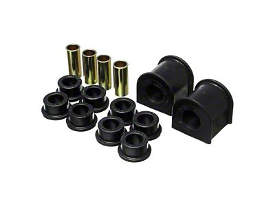 Rear Sway Bar Bushings; 22mm; Black (97-99 4WD Dakota)