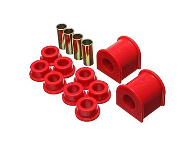 Rear Sway Bar Bushings; 22mm; Red (97-99 4WD Dakota)