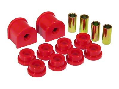 Rear Sway Bar and End Link Bushing Kit; 15mm; Red (97-98 Dakota)