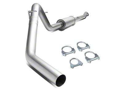 Single Exhaust System; Side Exit (05-07 Dakota)