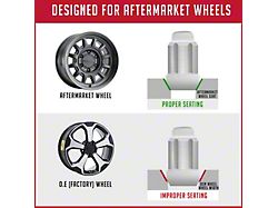 Spline Spike Chrome Lug Nut Kit; 1/2-Inch x 20; Set of 20 (87-90 Dakota)