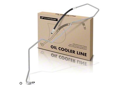Transmission Oil Cooler Line Assembly; Passenger Side Outlet (00-02 4.7L Dakota; 2003 4.7L Dakota w/ 545RFE Automatic Transmission)