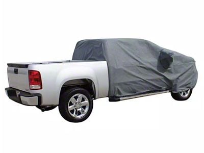 Universal Easyfit Truck Bed Cover; Gray (05-11 Dakota)