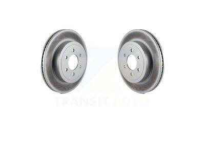 Vented 5-Lug Rotors; Front Pair (03-04 Dakota)